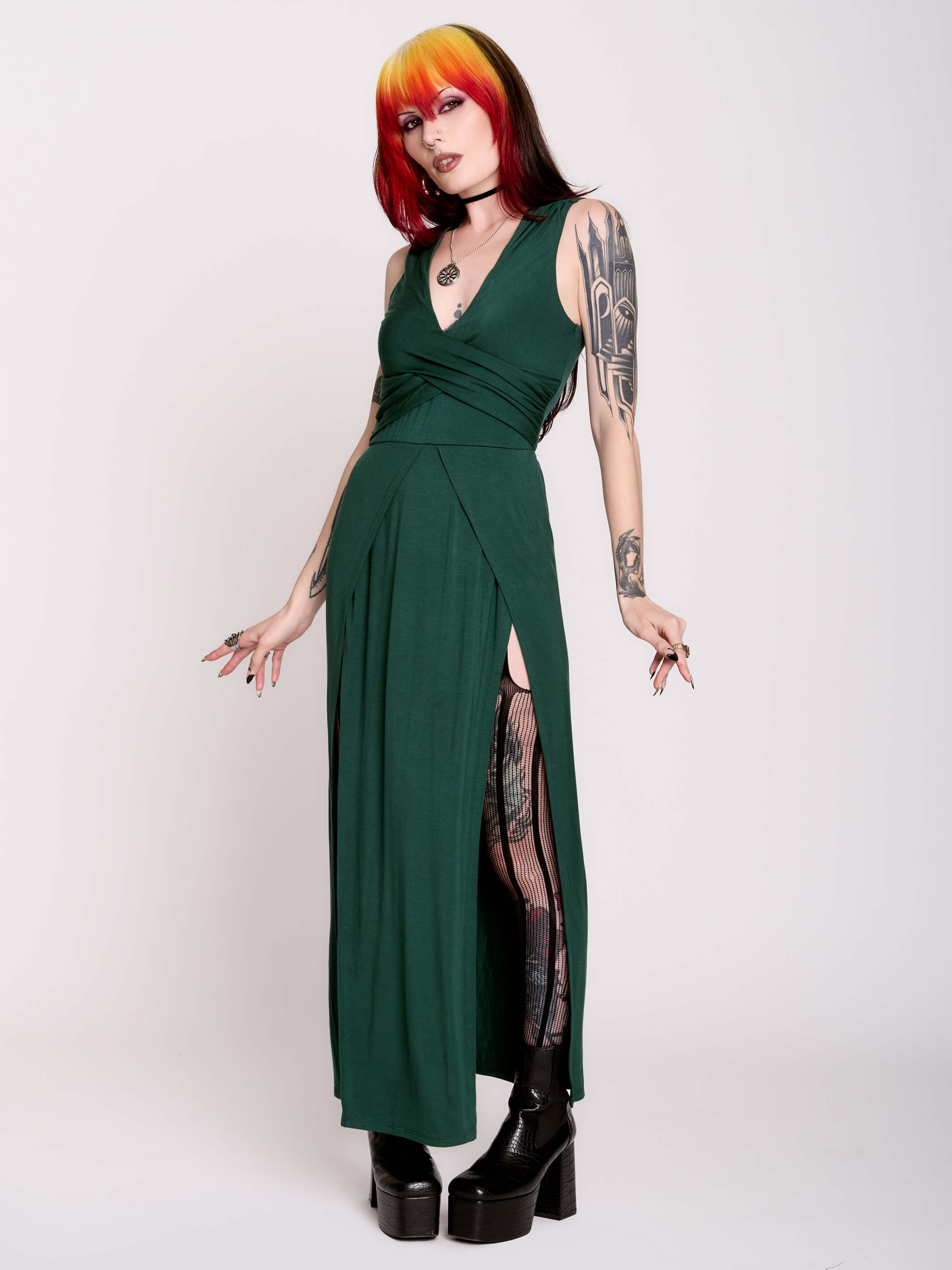 EMERALD Twist Dress