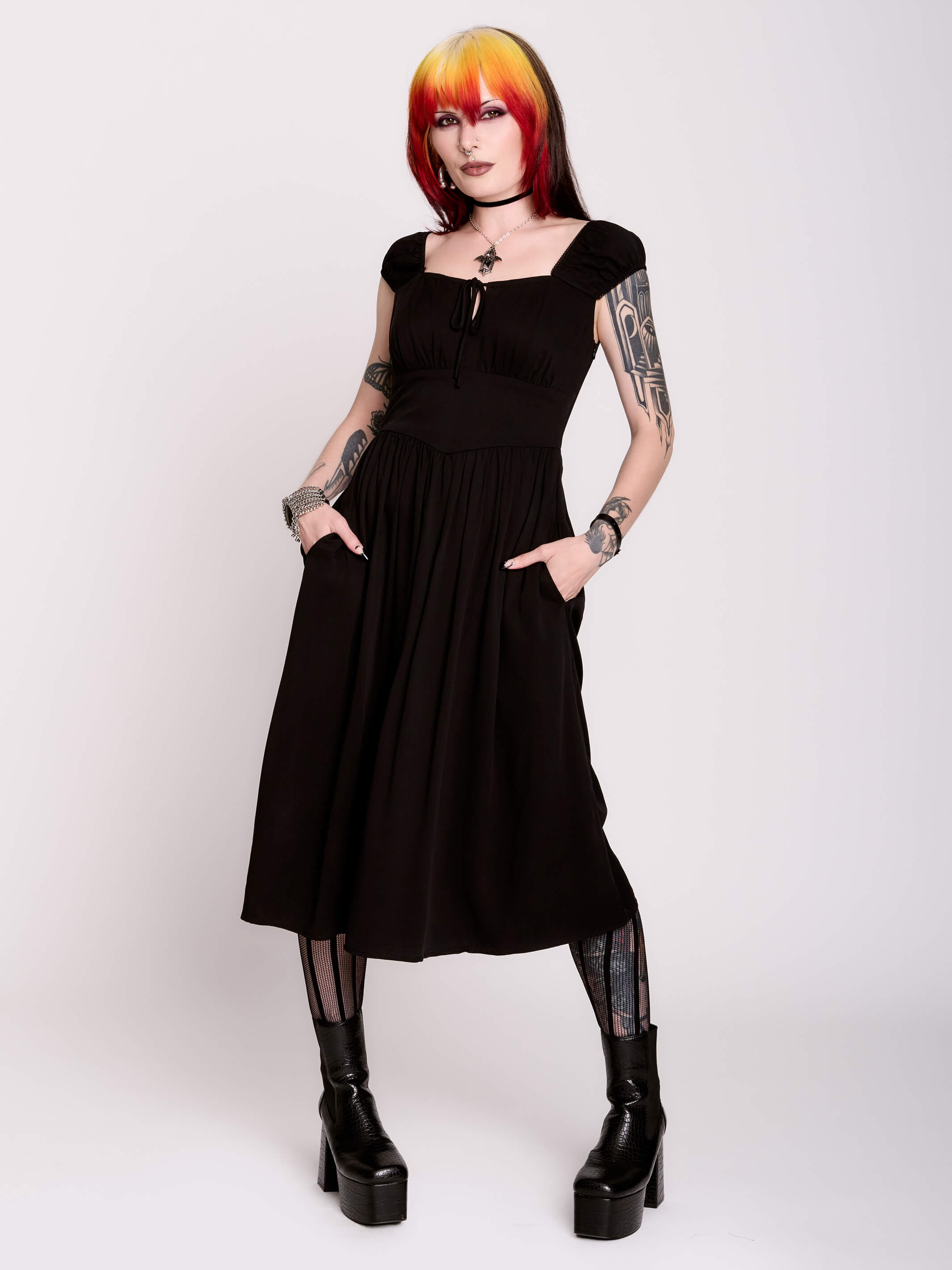 FAIR MAIDEN MIDI DRESS