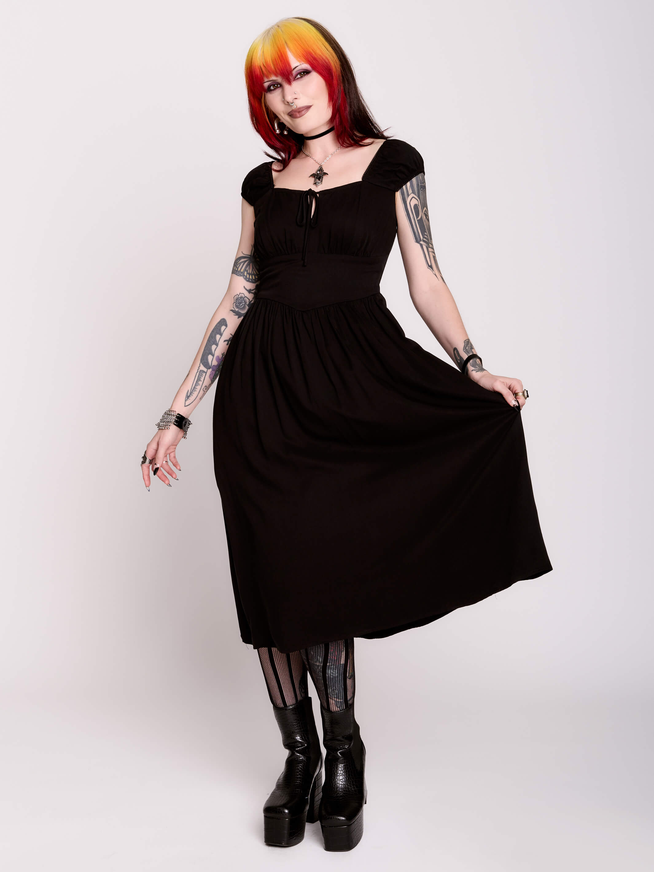 FAIR MAIDEN MIDI DRESS