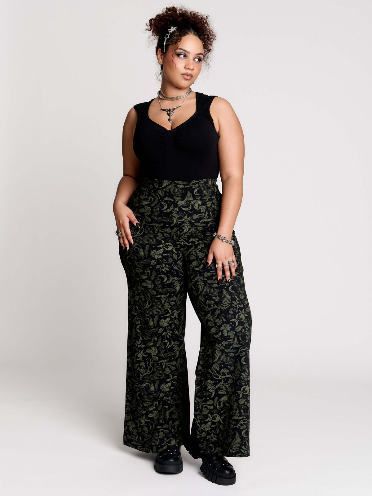 Forest Witch Palazzo Pants