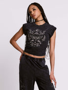 FOREST WITCH MINERAL WASH BABY TEE