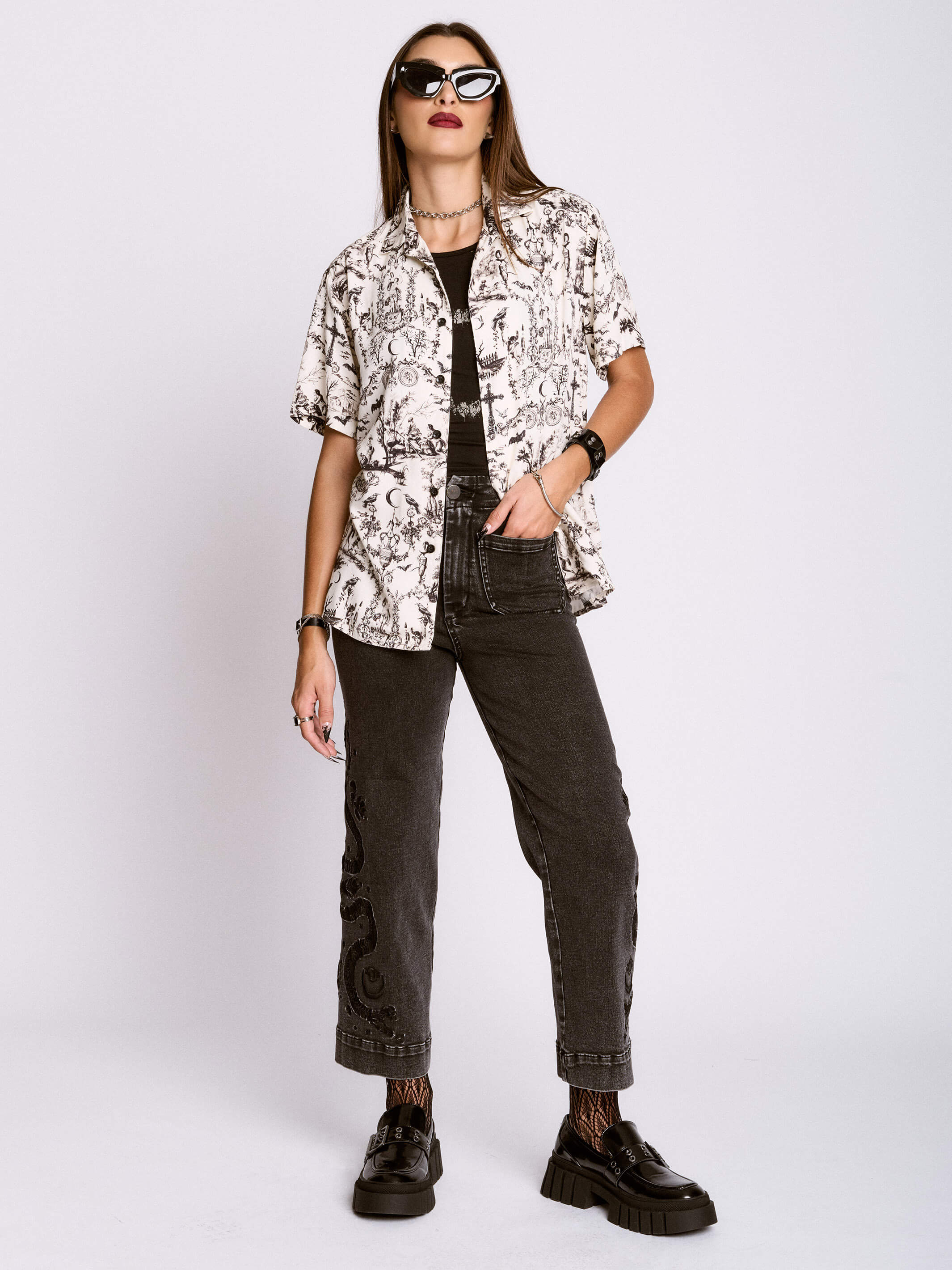 Gothic Toile Shirt