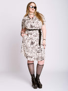 Gothic Toile shirt dress