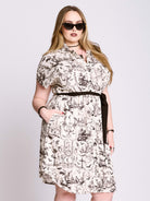 Gothic Toile shirt dress