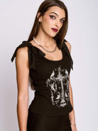 gothic toile tank