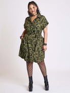 Garden Witch Shirt Dress