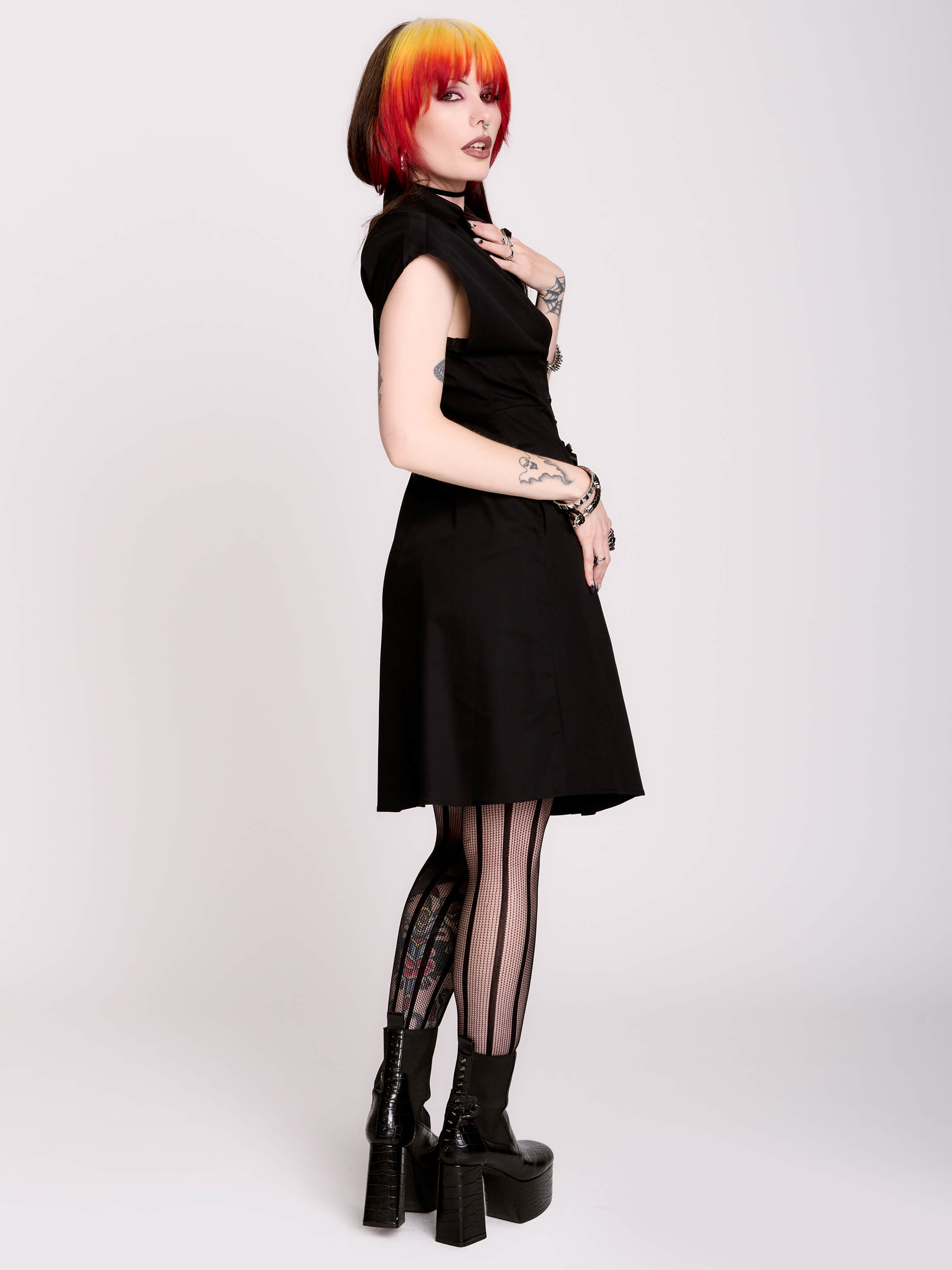 Corset Shirt Dress