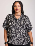 LUNAR GARDEN WITCH BUTTON UP