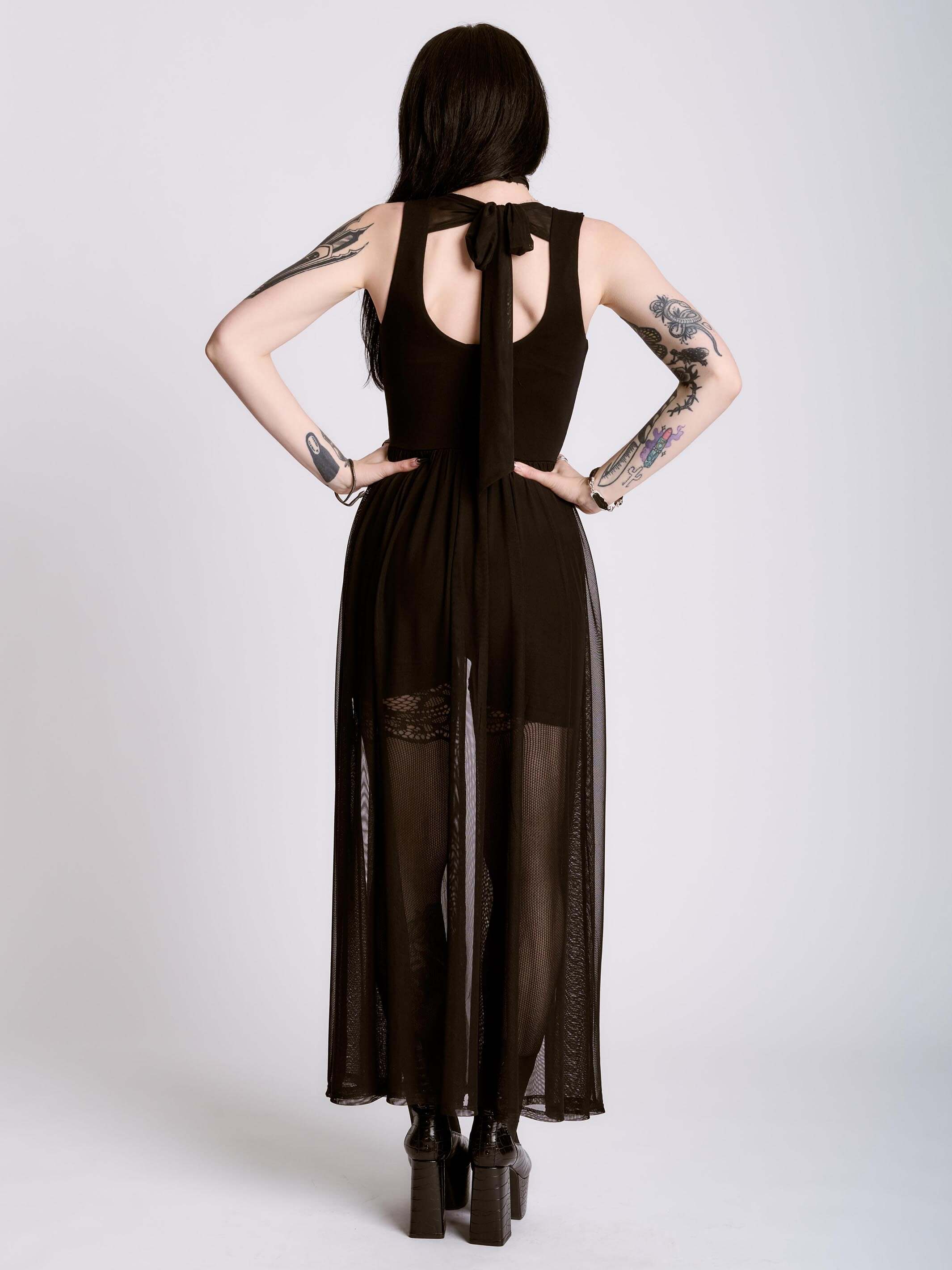 MAXI MESH ROMPER