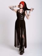 MAXI MESH ROMPER