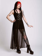 MAXI MESH ROMPER