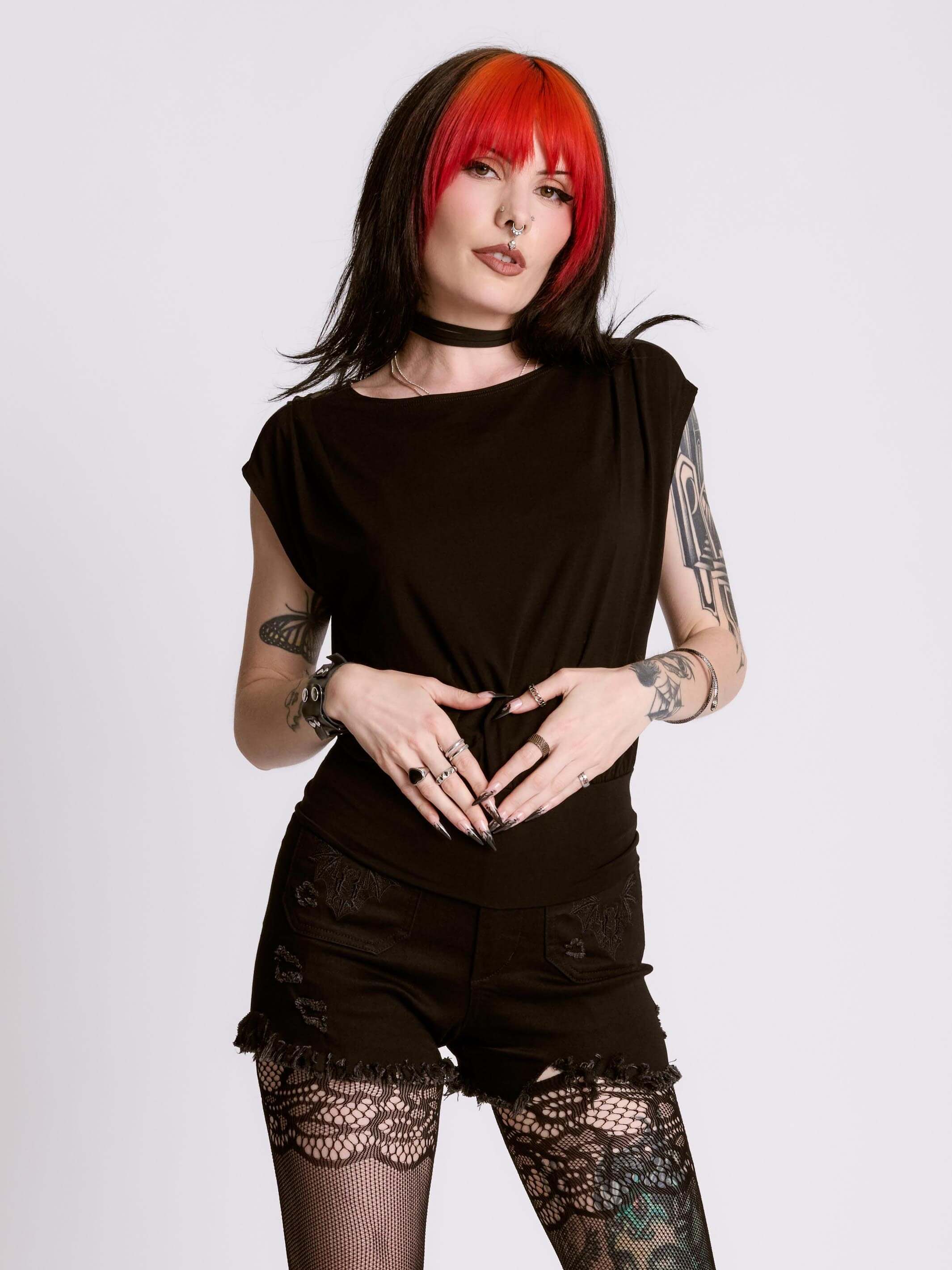 MEDUSA BLOUSON TOP