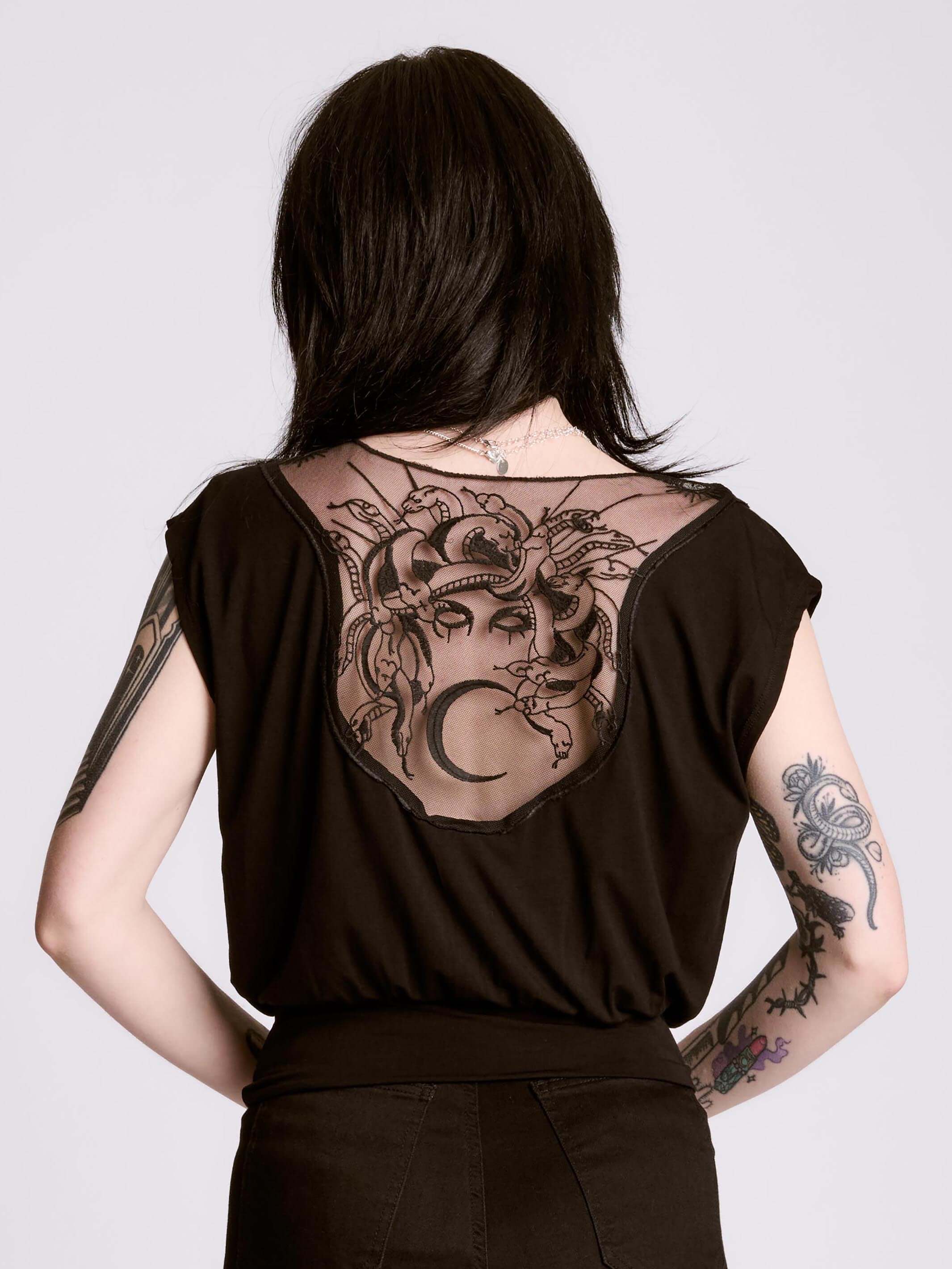 MEDUSA BLOUSON TOP