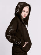 Medusa Zip Up Hoodie