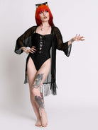 Mesh Kimono