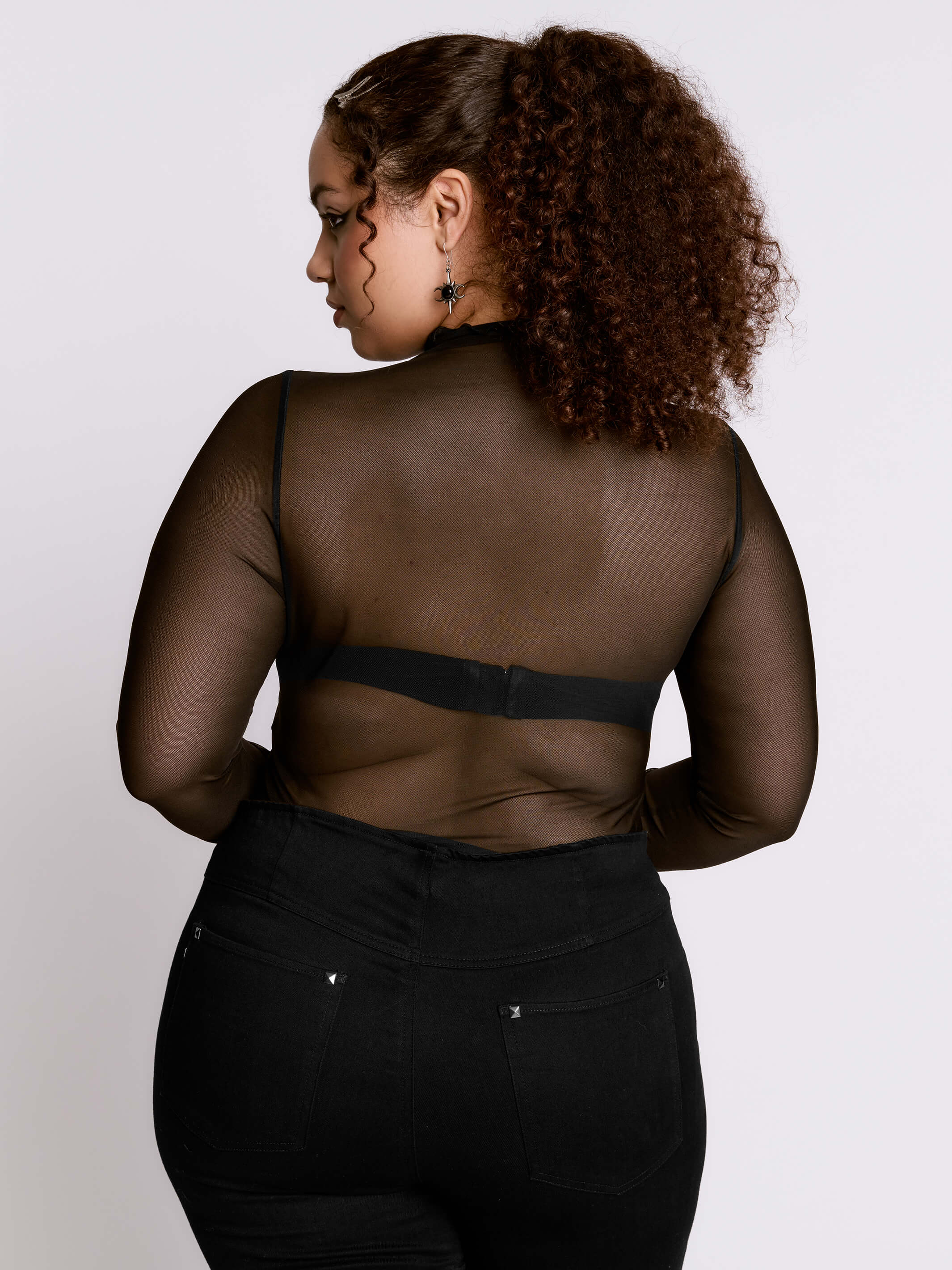 Powermesh Long Sleeve Top