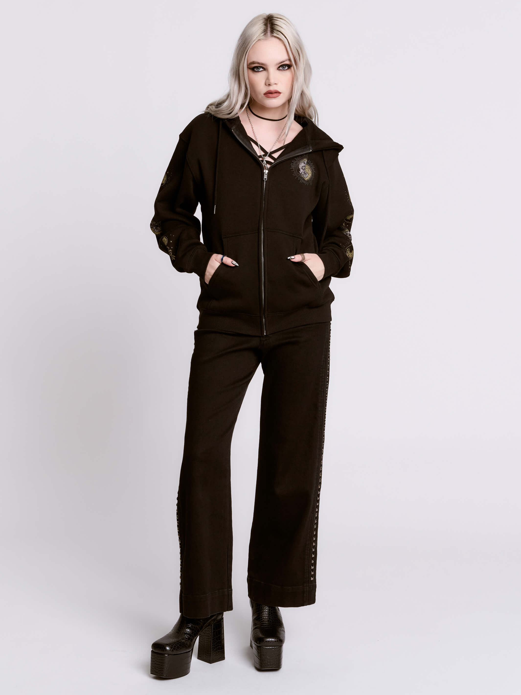 MOON TAROT UNISEX HOODIE