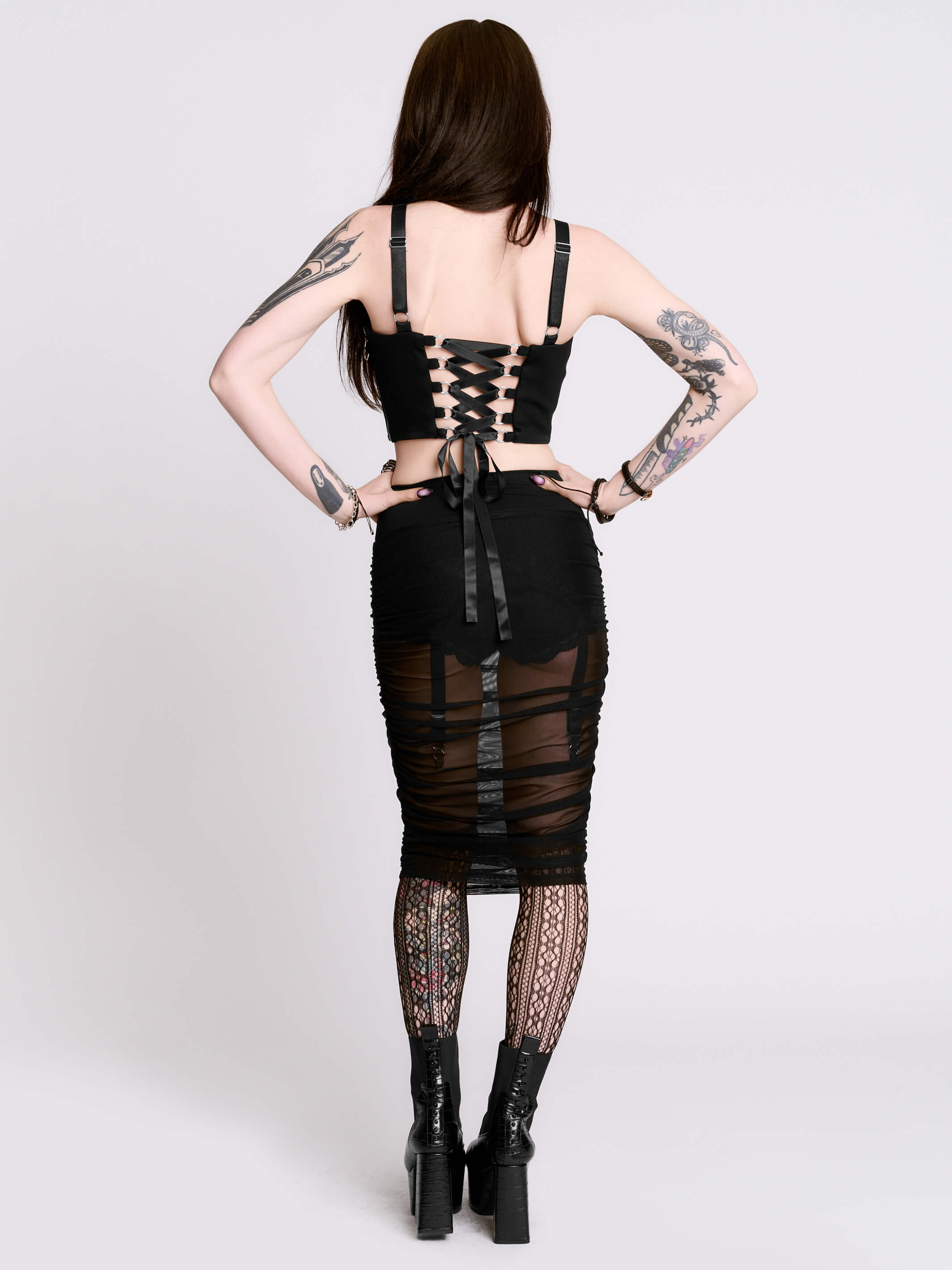 Mortisha Strappy Corset