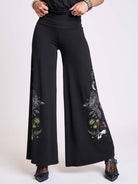 Night Raven Palazzo Pants