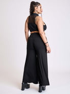 Night Raven Palazzo Pants