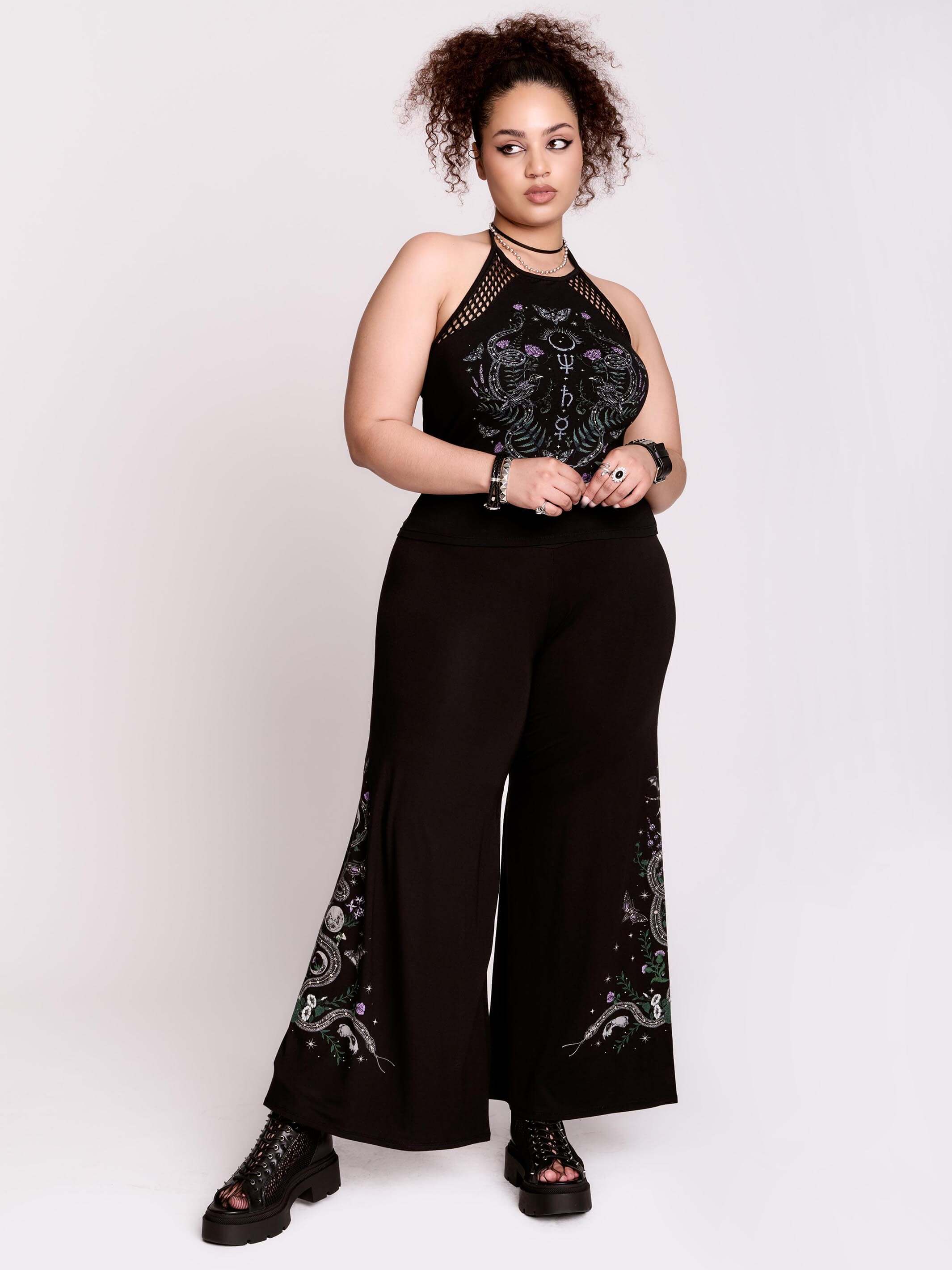Forest Witch Palazzo Pants