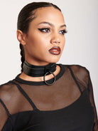 o-ring pleather choker