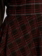 Oxblood Plaid Jumper