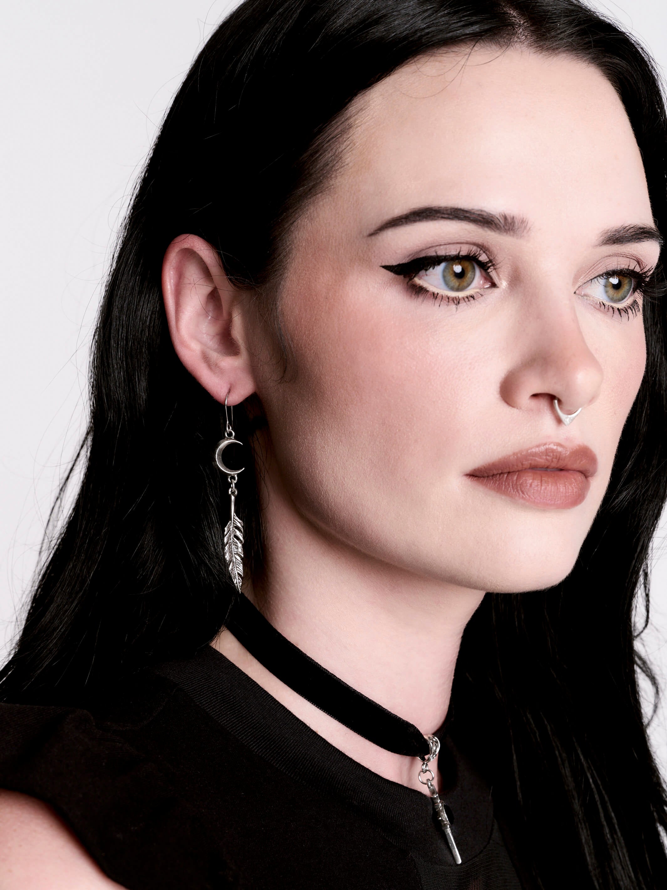 Pagan dreamcatcher earrings