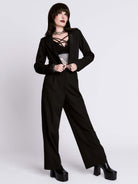 Raven Crop Blazer
