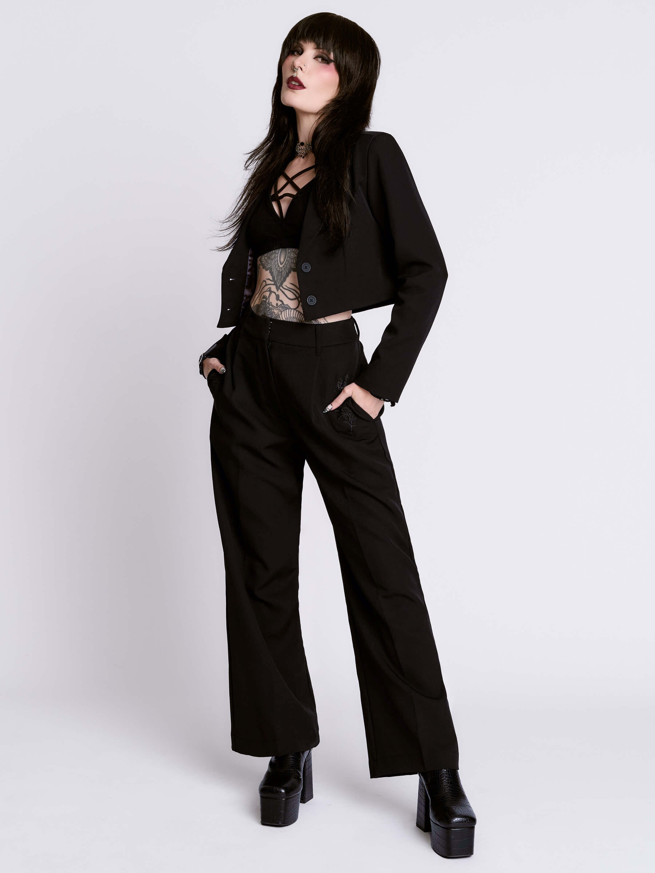 Raven Woven Trouser