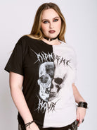 SPLIT SKULL T-SHIRT
