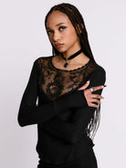 Sacred Heart Rib Top