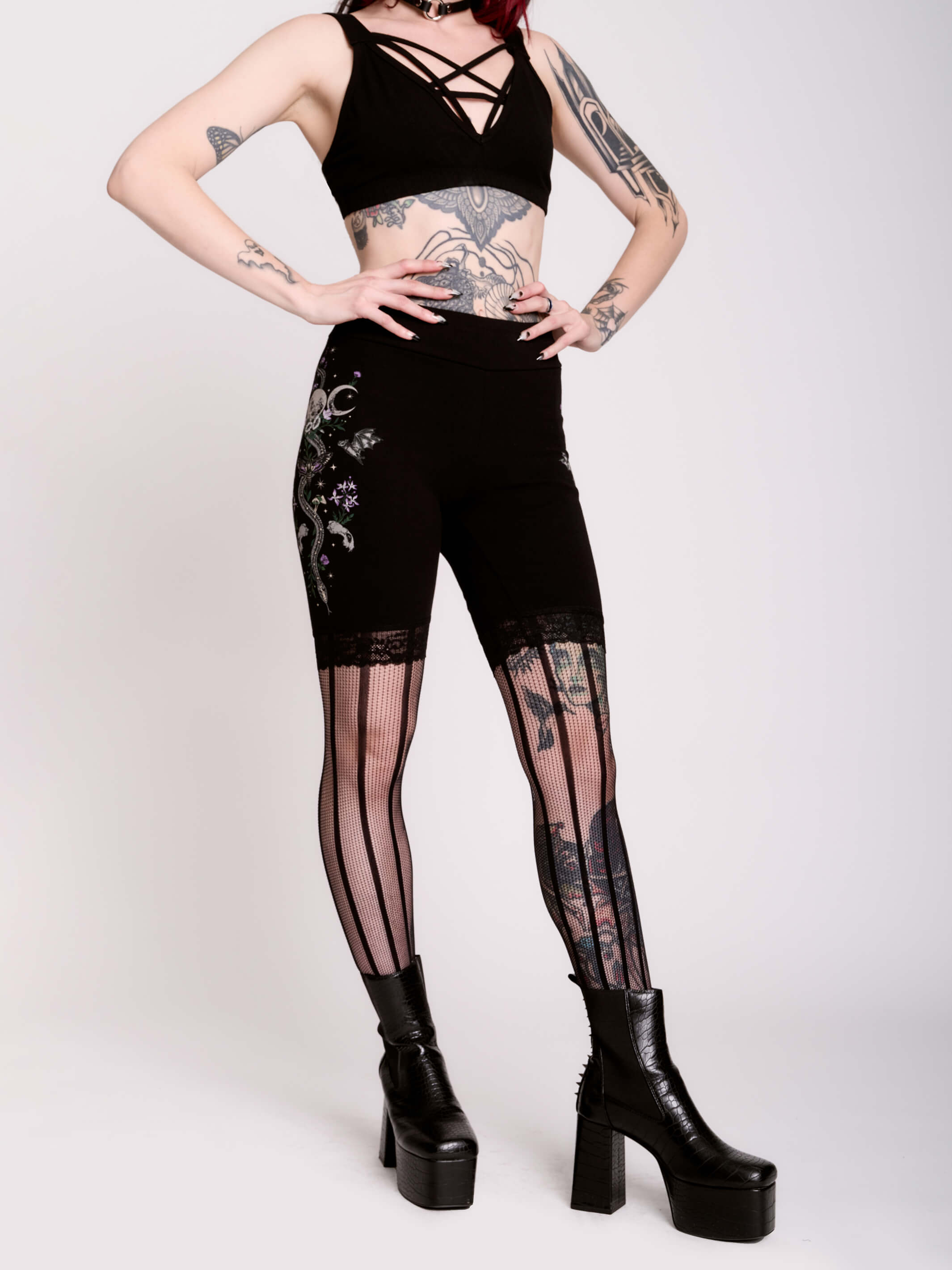 Serpent’s Garden Bike Shorts