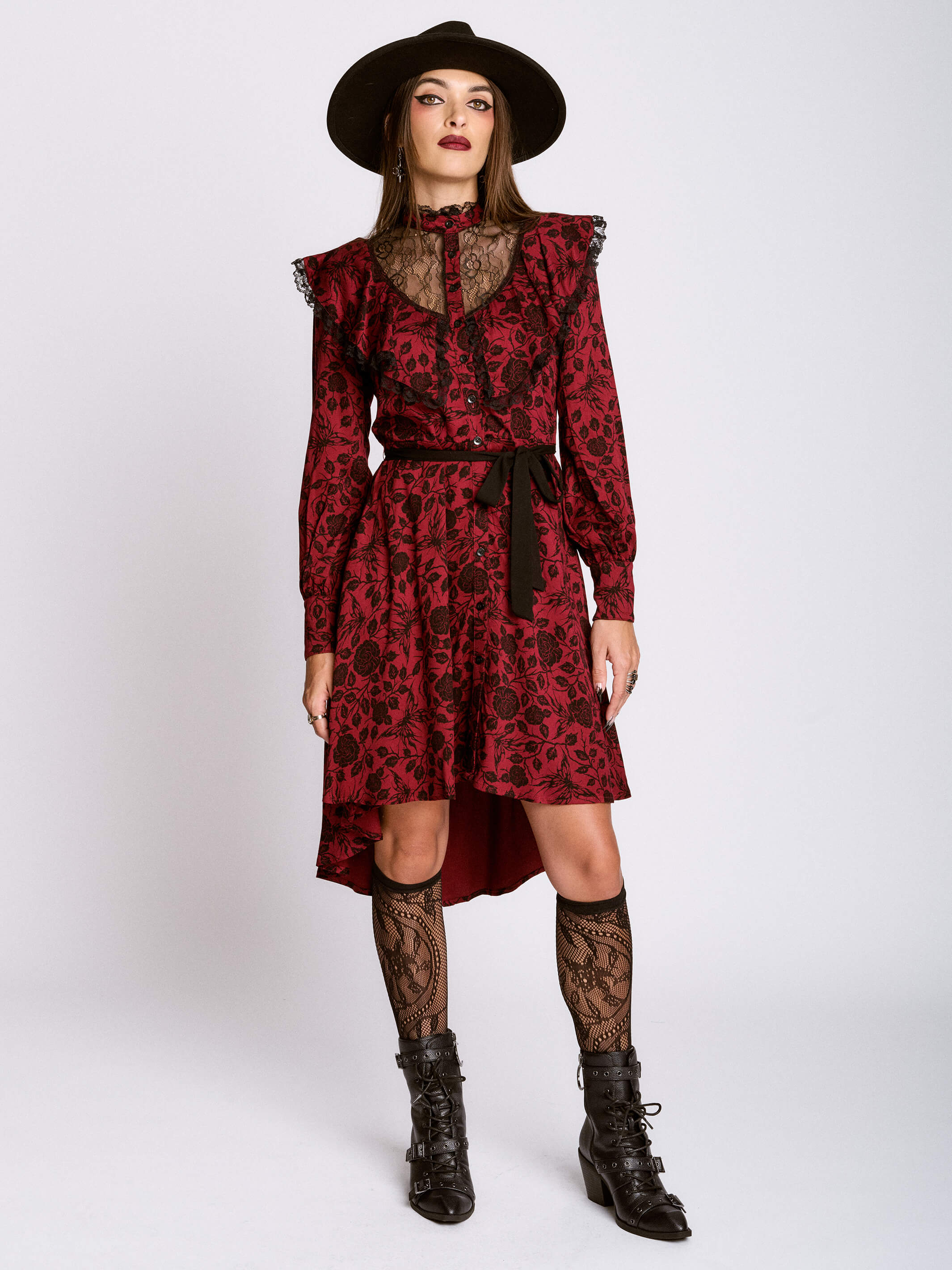 SIGIL ROSE VICTORIAN DRESS
