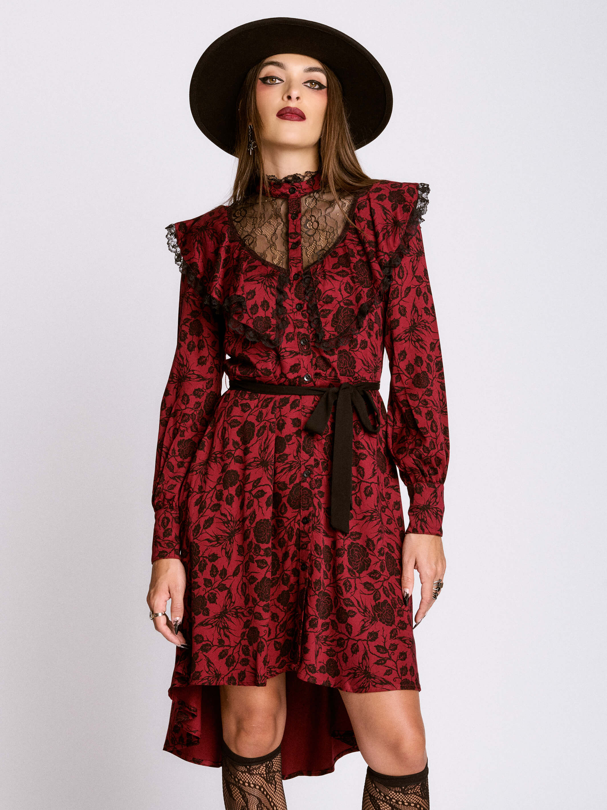 SIGIL ROSE VICTORIAN DRESS