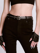 Studded Skinny Jeans