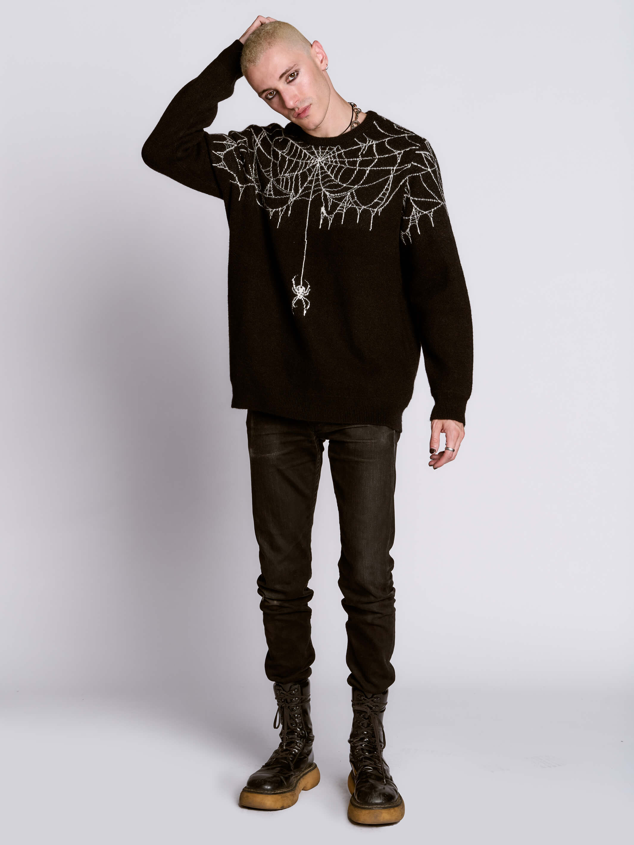 Spider and Web Sweater