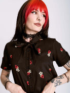STRAWBERRY SKULL SHIRT