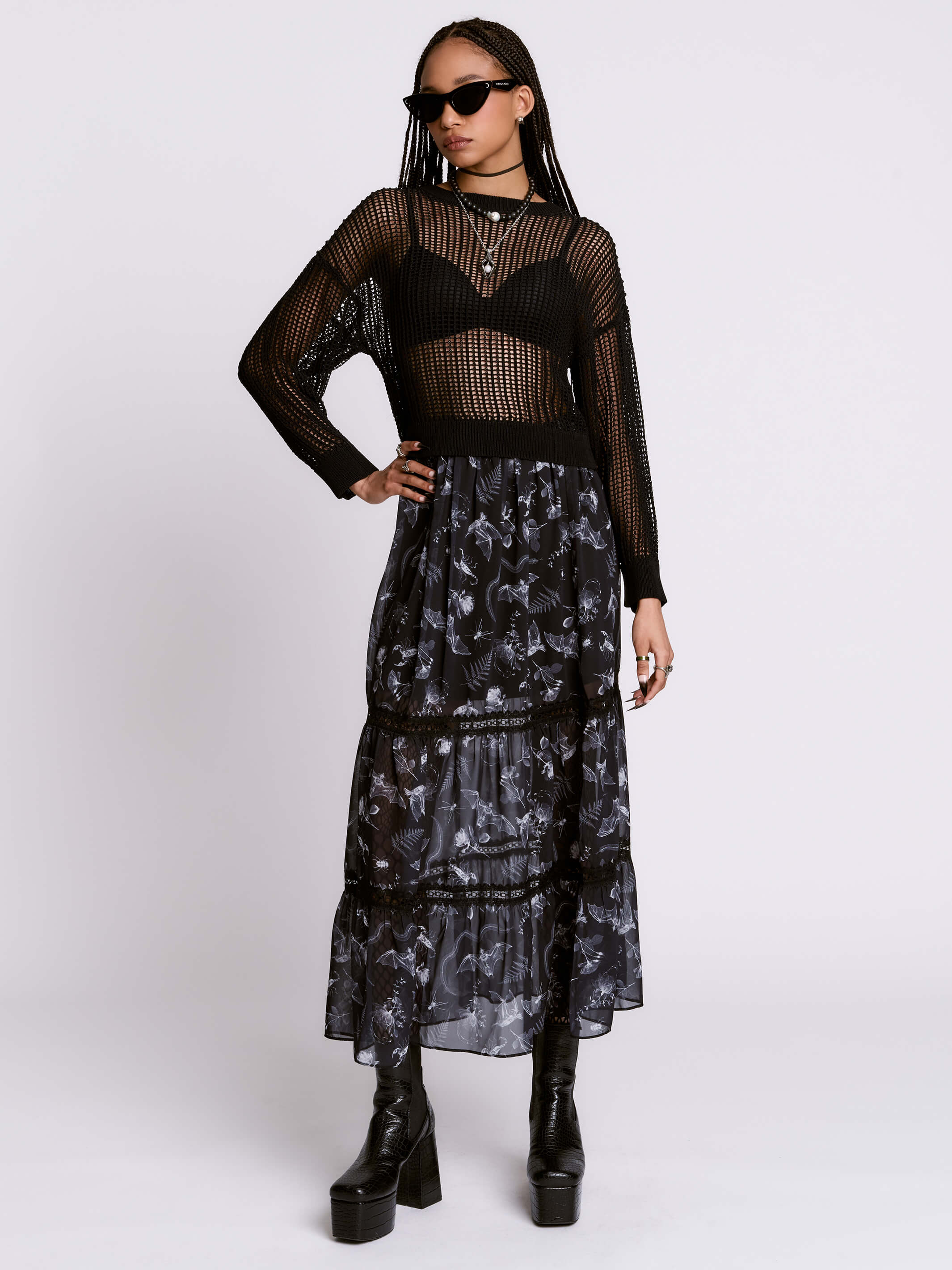 Xray Peasant Skirt