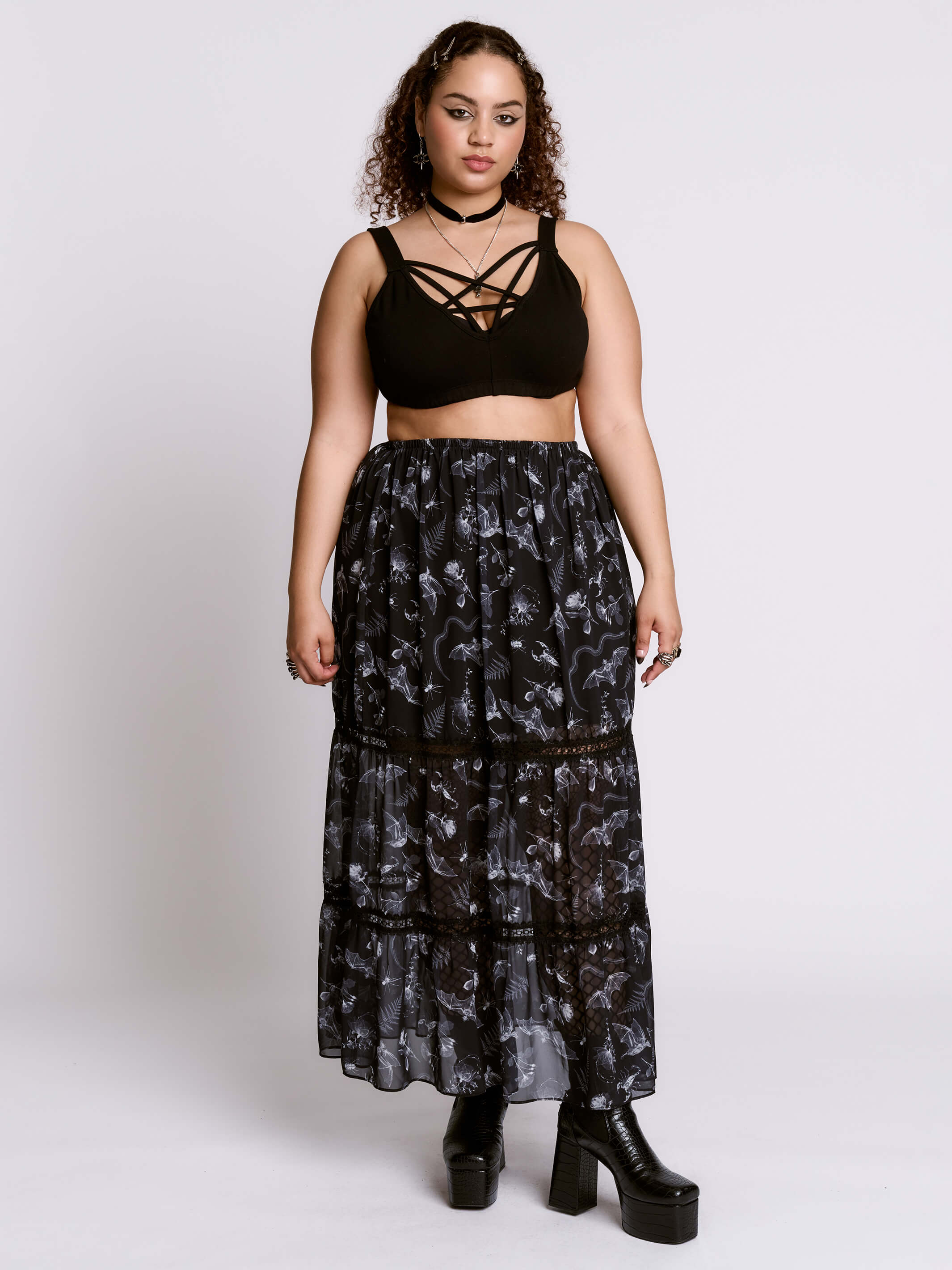 Xray Peasant Skirt